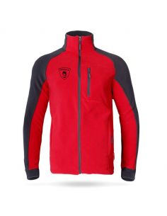 Bluza polarowa czerwono-szara SPIDWELD Classic - spid_polar_cze_sza - Spidweld - 1 2