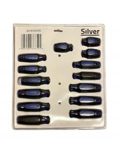 Zestaw śrubokrętów wkrętaków 14 el. Silver - S11593 - Silver - 1 2