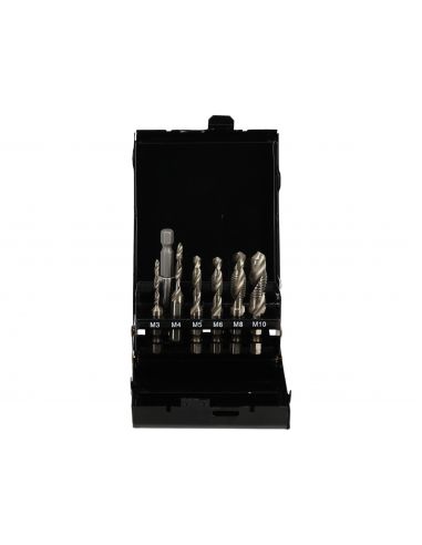 Wiertła gwintujące 7 el. M3-M10 Silver - S11535 - Silver - 2