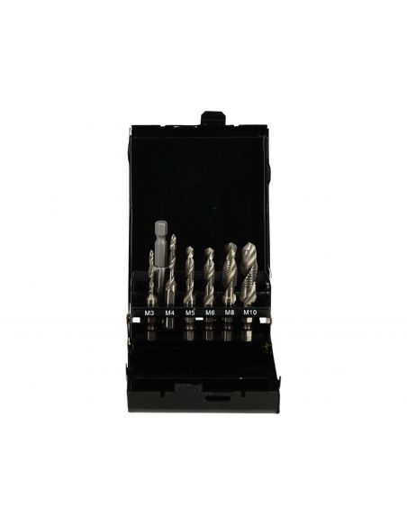 Wiertła gwintujące 7 el. M3-M10 Silver - S11535 - Silver - 2