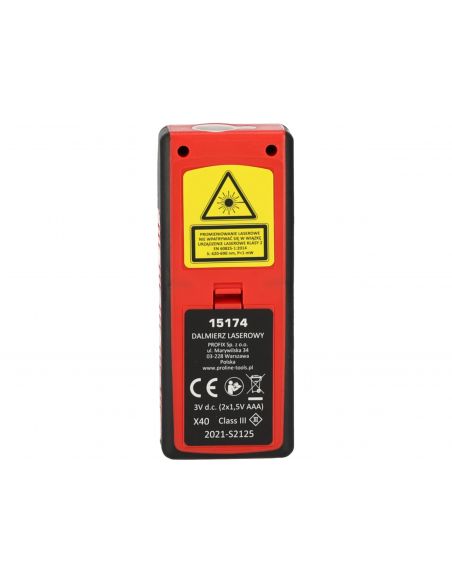 Dalmierz laserowy 40 m Proline - 15174 - Proline - 7