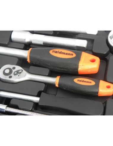 Zestaw kluczy nasadowych Heidmann 1/2" 1/4" 94 el. GEKO - G10150 - Heidmann - 4