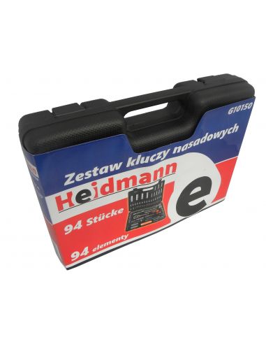 Zestaw kluczy nasadowych Heidmann 1/2" 1/4" 94 el. GEKO - G10150 - Heidmann - 9