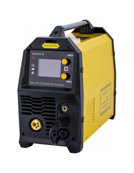 Spawarka Magnum MIG 223X LCD Dual Puls Synergia - zestaw - U MI 223 X LCD-G - Magnum - 9