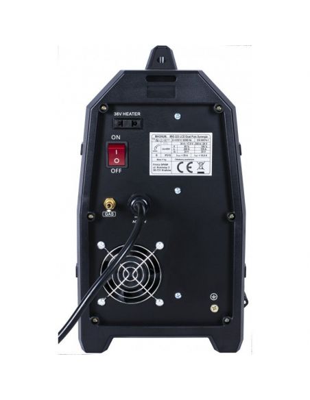 Spawarka Magnum MIG 223X LCD Dual Puls Synergia - zestaw - U MI 223 X LCD-G - Magnum - 10