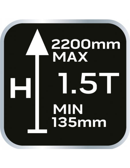 Podnośnik warsztatowy 2 t, 25-2382 mm, żuraw Neo Tools - 11-720 - NEO Tools - 4