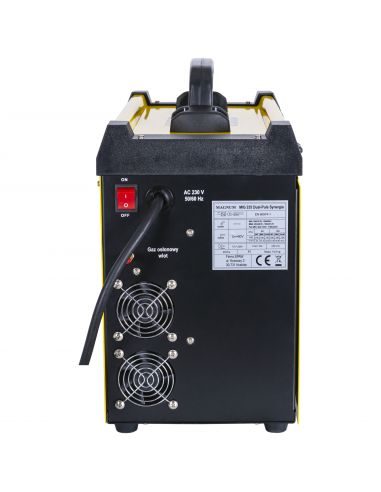 Spawarka Magnum MIG 235 Dual Puls Synergia - zestaw - U MI 235 DP LCD-G - Magnum - 11