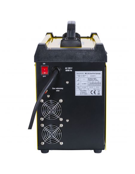 Spawarka Magnum MIG 235 Dual Puls Synergia - zestaw - U MI 235 DP LCD-G - Magnum - 11