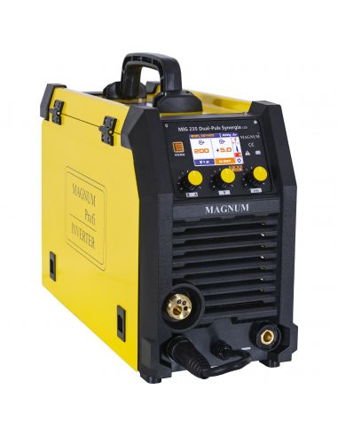Spawarka Magnum MIG 235 Dual Puls Synergia - zestaw - U MI 235 DP LCD-G - Magnum - 15
