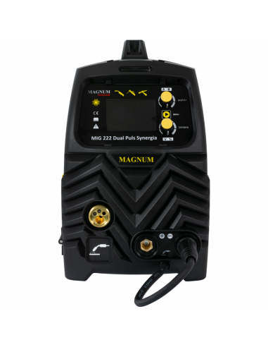 Spawarka Magnum MIG 222 Dual Puls Synergia LCD - zestaw - U MI 222 DP LCD-G - Magnum - 12