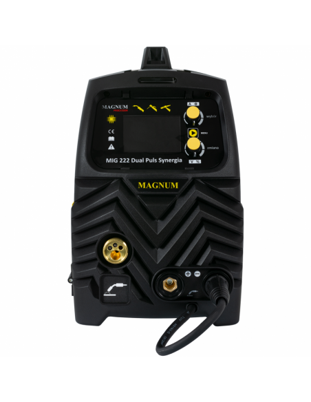 Spawarka Magnum MIG 222 Dual Puls Synergia LCD - zestaw - U MI 222 DP LCD-G - Magnum - 12