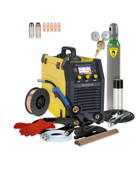 Spawarka Magnum MIG 235 Dual Puls Synergia - zestaw - U MI 235 DP LCD-G - Magnum - 5