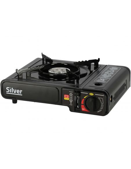 Kuchenka gazowa turystyczna polowa 2w1 Silver - S11460 - Silver - 3