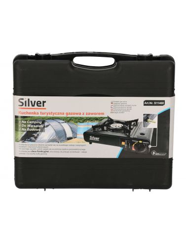 Kuchenka gazowa turystyczna polowa 2w1 Silver - S11460 - Silver - 5