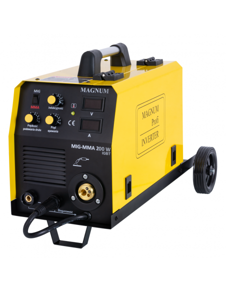Spawarka Magnum MIG 200 W MMA IGBT - zestaw - U MI 200W MMA-G - Magnum - 7