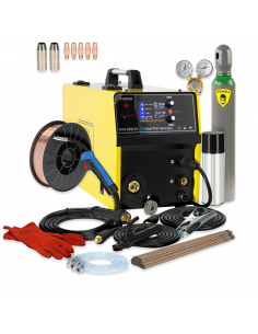 Spawarka Magnum MIG 224/15 LCD Dual Puls Synergia - zestaw - U MI 224 LC15-G - Magnum - 5