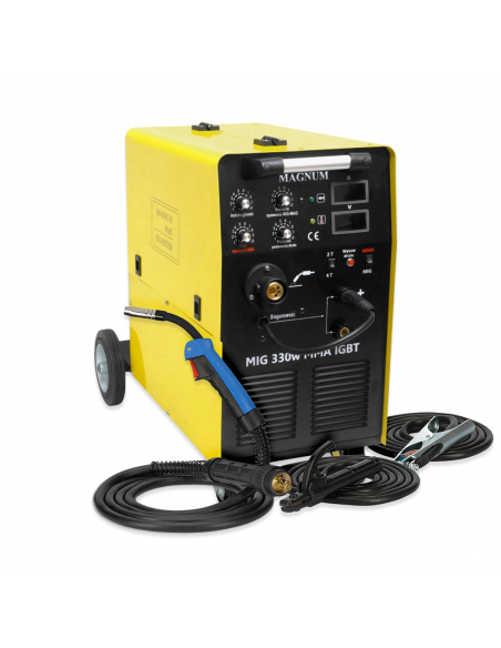 Spawarka Magnum MIG 330 W MMA IGBT - zestaw - U MI 330 WIGB-G - Magnum - 4