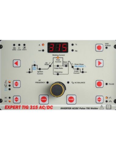 Spawarka Ideal Expert TIG 315 AC/DC - zestaw - EXTIG315AC-G - Ideal - 6