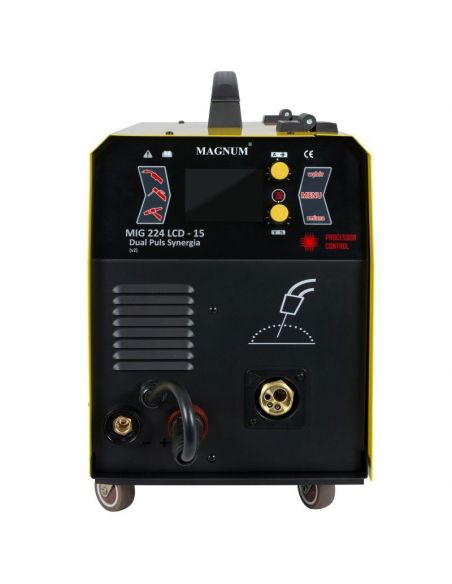 Spawarka Magnum MIG 224/15 LCD Dual Puls Synergia V2 - zestaw - U MI 224 LC15P - Magnum - 4