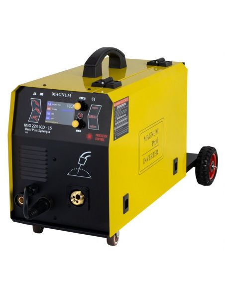 Spawarka Magnum MIG 224/15 LCD Dual Puls Synergia V2 - zestaw - U MI 224 LC15P - Magnum - 2