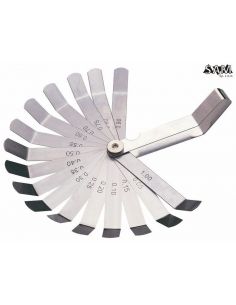 Szczelinomierz listkowy 16 płytek giętych SATA S09402 - S09402 - SATA - 1