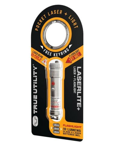 Latarka  z laserem - brelok TRUE - TU289K - True Utility - 5