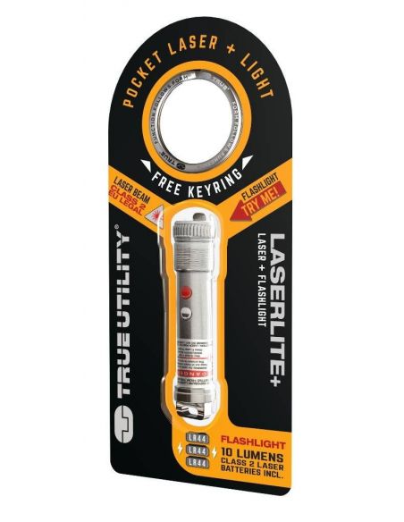 Latarka  z laserem - brelok TRUE - TU289K - True Utility - 5