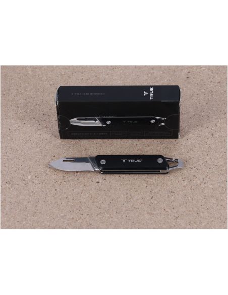 Mini nóż czarny w giftboxie TRUE - OUTLET - TU7059_outlet - True Utility - 1