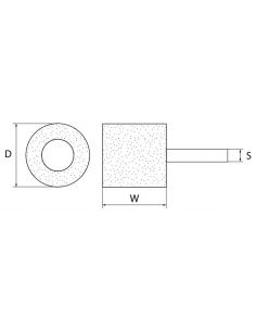 Koło na trzpieniu 3M XL-SM 30x12x6 EXL 2A-MED Armes - XLSM0301262AM - Armes - 1 2