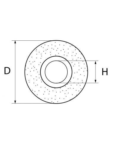 Ściernica gwiazdkowa otworowa 200x25 531JFF P60 Armes - OLG2002553F060 - Armes - 2