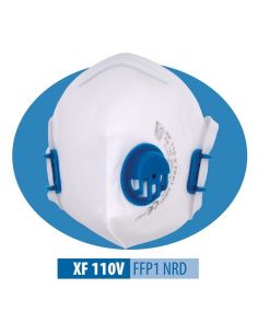 Półmaska przeciwpyłowa XF 110 V FFP1 NR D - XF110VFFP1NRD - Oxyline - 1 2