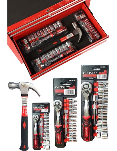 Wózek narzędziowy Grosley z wyposażeniem (193 el., 7 szuflad) - OUTLET - GR60012-01_outlet - Grosley - 15