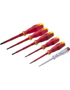 Wkrętaki elektrotechniczne 6 el. Stalco Premium - S-12445 - Stalco - 1
