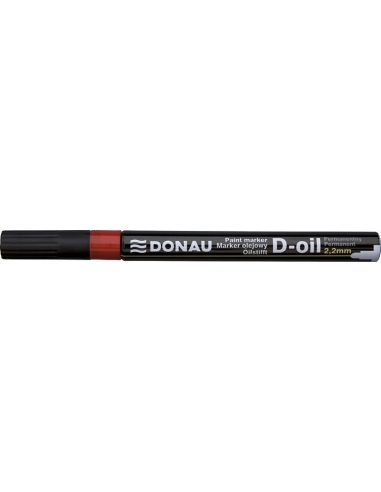Marker olejowy D-oil 2,2 mm czerwony Donau - 7368001PL-04 -  - 1