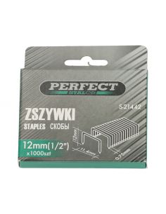 Zszywki typu "A" 12 mm do tackera Stalco Perfect - S-21442 - Stalco - 1