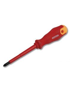 Wkrętak elektrotechniczny VDE krzyżowy PH2x100 mm Stalco - S-12213 - Stalco - 1