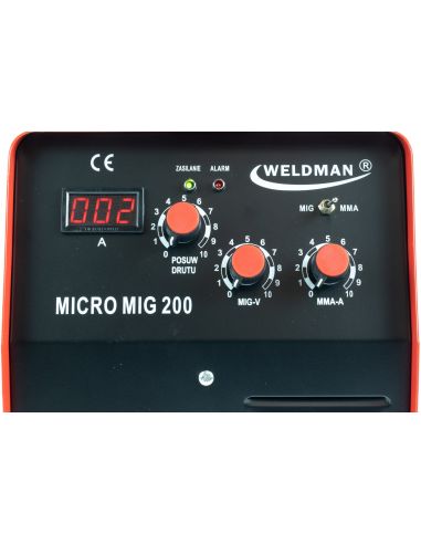 Spawarka Weldman Micro MIG 200 - zestaw - 103 105-G - Weldman - 13