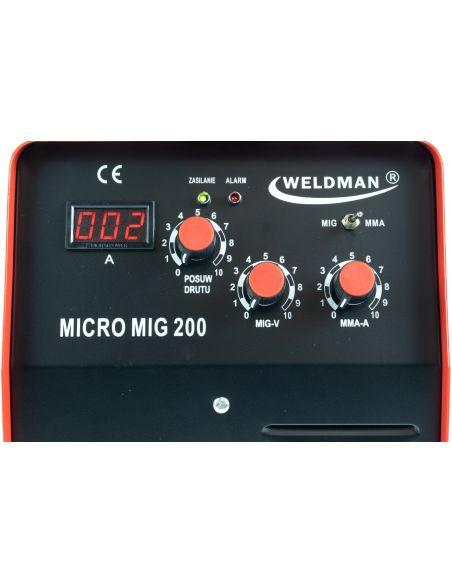 Spawarka Weldman Micro MIG 200 - zestaw - 103 105-G - Weldman - 13