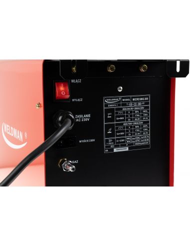 Spawarka Weldman Micro MIG 200 - zestaw - 103 105-G - Weldman - 22