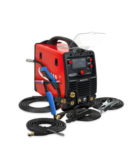 Spawarka Weldman MIGTEC MIG 200 LCD Synergy PAK - zestaw - 104 302-G - Weldman - 4
