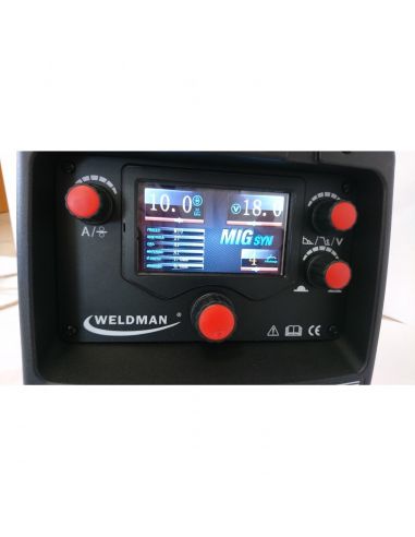 Spawarka Weldman MIGTEC MIG 200 LCD Synergy PAK - zestaw - 104 302-G - Weldman - 12