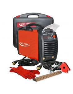 Spawarka Weldman ARC 207 z plastik. walizką - zestaw - 103 014-G - Weldman - 2