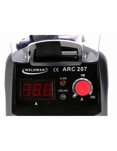 Spawarka Weldman ARC 207 z plastik. walizką - zestaw - 103 014-G - Weldman - 4