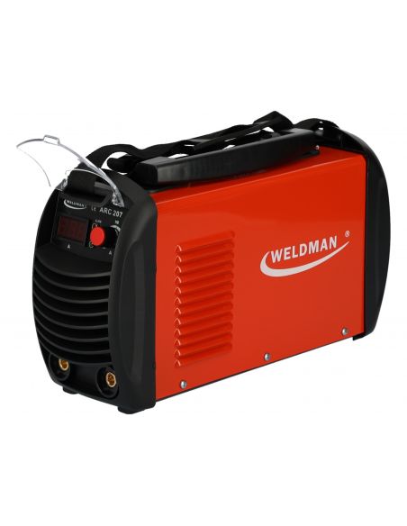 Spawarka Weldman ARC 207 z plastik. walizką - zestaw - 103 014-G - Weldman - 9