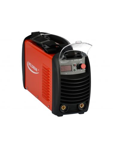 Spawarka Weldman ARC 207 z plastik. walizką - zestaw - 103 014-G - Weldman - 16