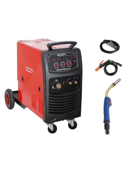 Spawarka Weldman Mega MIG 270 4x4 - zestaw - 103 116-G - Weldman - 4