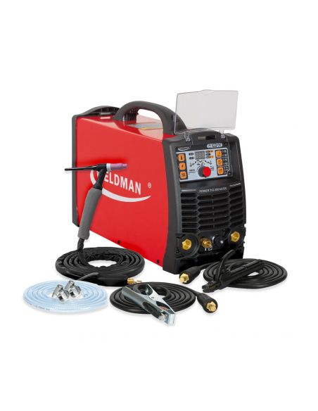 Spawarka Weldman Power TIG 200 AC/DC HF/Lift Puls - zestaw - 104 412-G - Weldman - 4