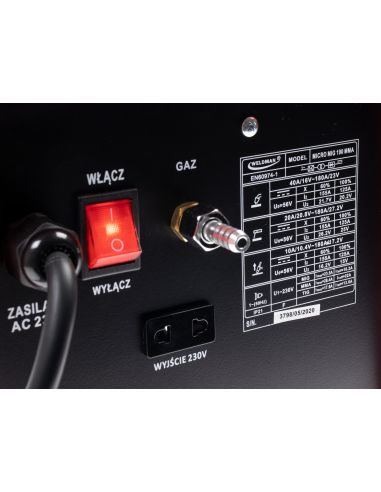 Spawarka Weldman Micro MIG 190 MMA - zestaw - 103 100-G - Weldman - 11