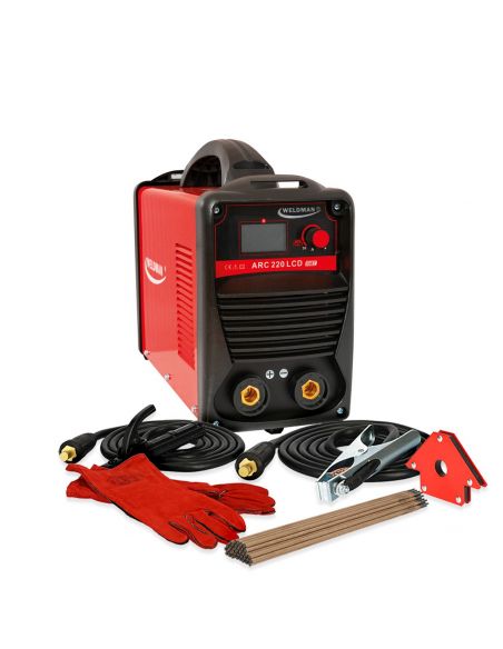 Spawarka Weldman ARC 220 LCD Synergy - zestaw - 103 004-G - Weldman - 2