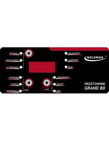 Prostownik z rozruchem Weldman GRAND 80 - 104 513 - Weldman - 3